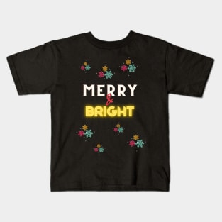 Merry & bright Kids T-Shirt